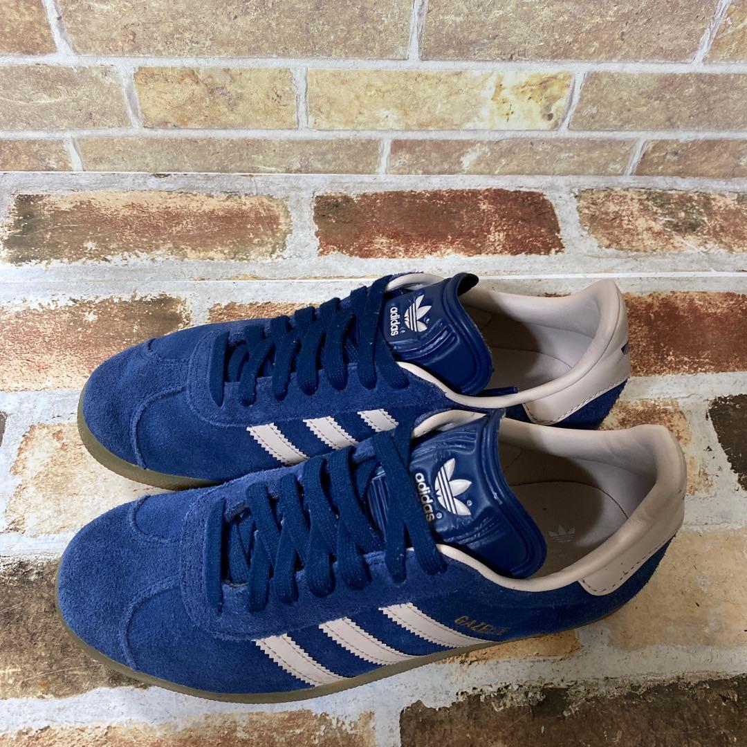 アディダスadidas Gazelle ネイビー スニーカー24㎝
