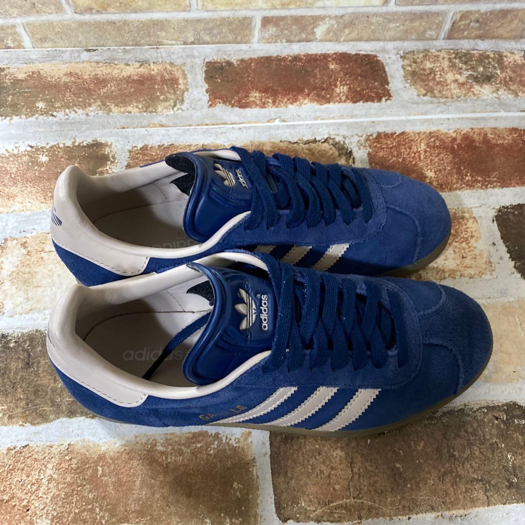 アディダスadidas Gazelle ネイビー スニーカー24㎝