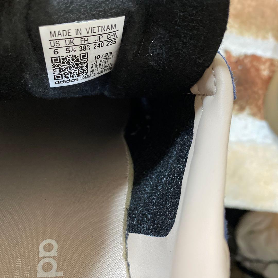 アディダスadidas Gazelle ネイビー スニーカー24㎝