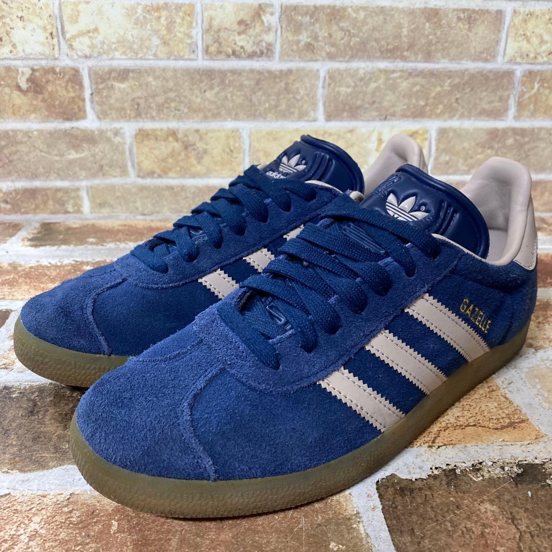 アディダスadidas Gazelle ネイビー スニーカー24㎝