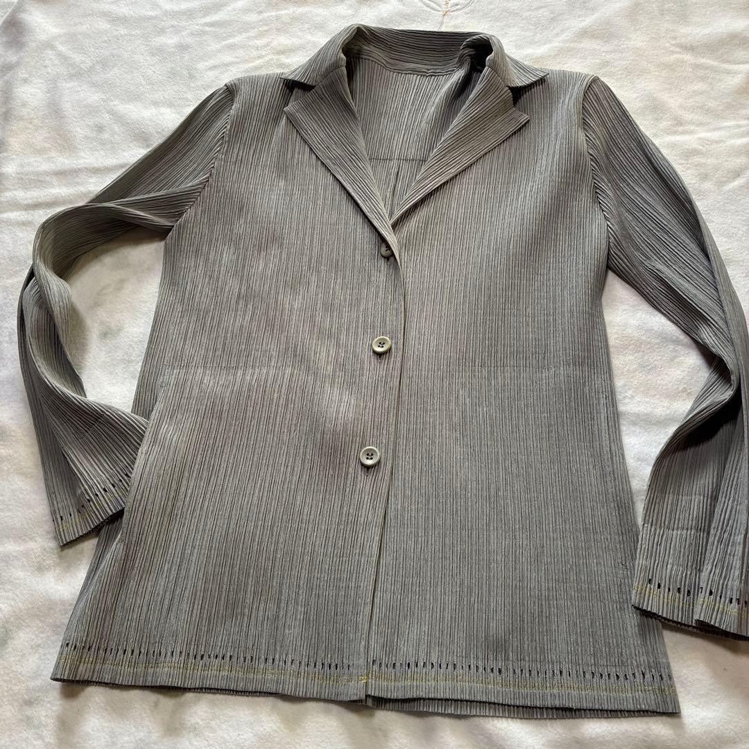 ISSEY MIYAKE プリーツジャケット サイズL