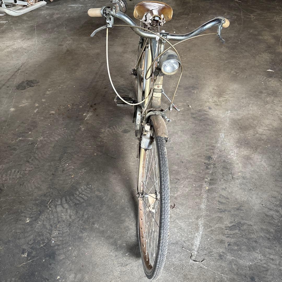 ベージュ シティサイクル 前照灯付き引き取り限定