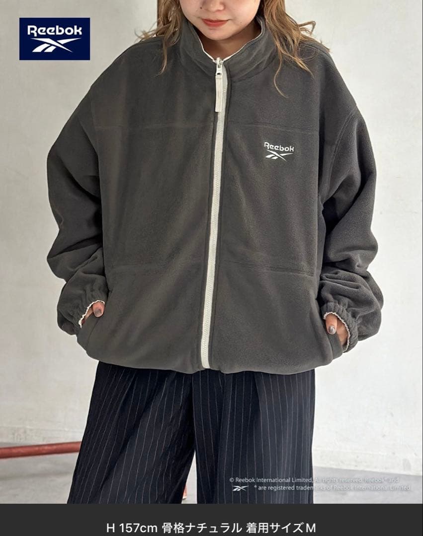 本日のみ値下げ　Reebok リバーシブルブルゾン　Mサイズ　CPCM