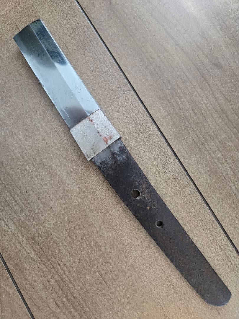 美品　陸軍九八式将校軍刀拵えのみ/番号揃い　刀緒付き　鉄鞘　残欠