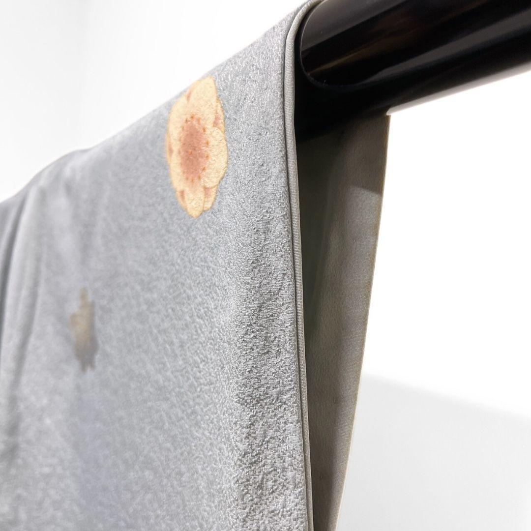 金彩　桜花　梅花　楓　付け下げ　着物　033a p