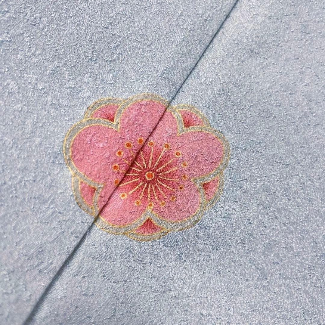 金彩　桜花　梅花　楓　付け下げ　着物　033a p