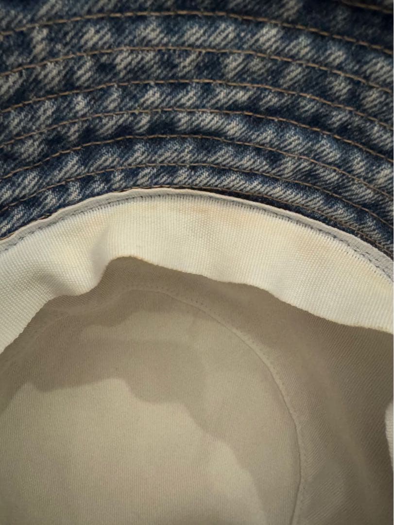 CELINE デニムブルー バケットハット