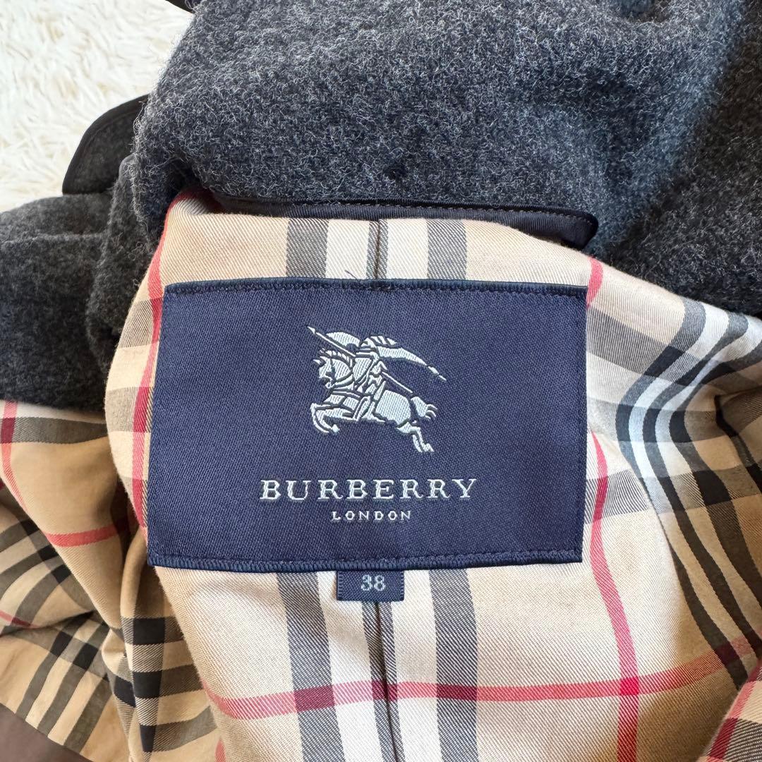 専用　バーバリーロンドン　シングル　トレンチコート　ライナー　ブラウン　M