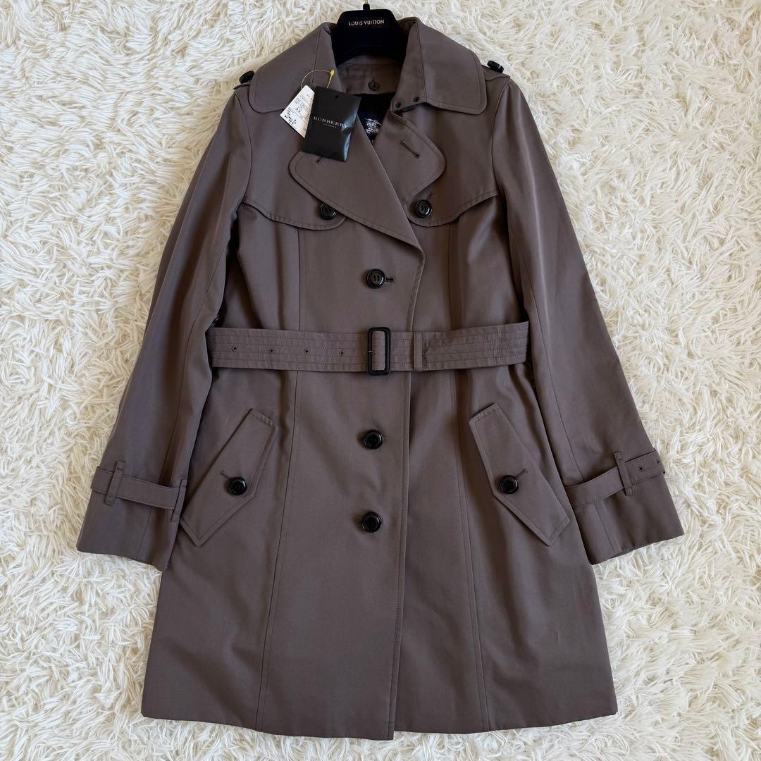 専用　バーバリーロンドン　シングル　トレンチコート　ライナー　ブラウン　M