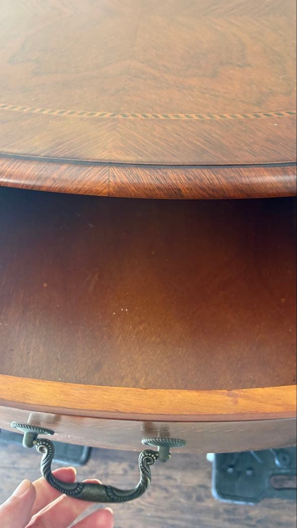 美品　高級　チェスト　西洋　アンティーク　家具　半円形