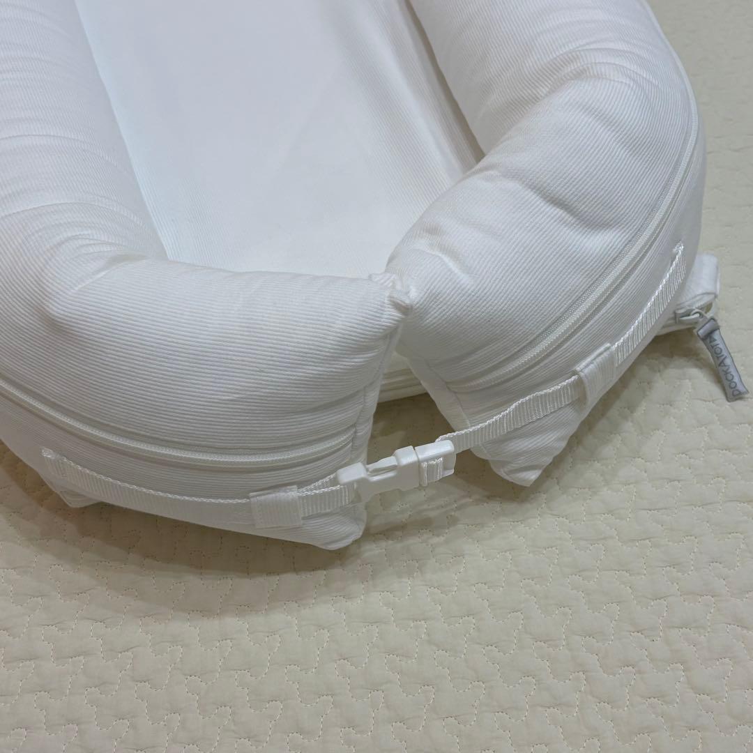 美品 DOCKATOT Deluxe＋ 0-8ヶ月 ドッカトット ホワイト