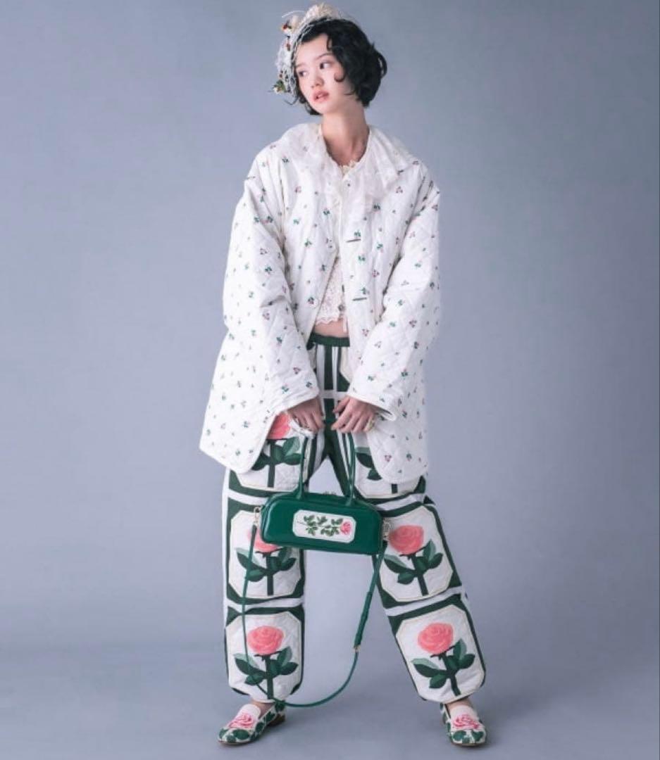 ルルメリー×ビームス キルトパンツ