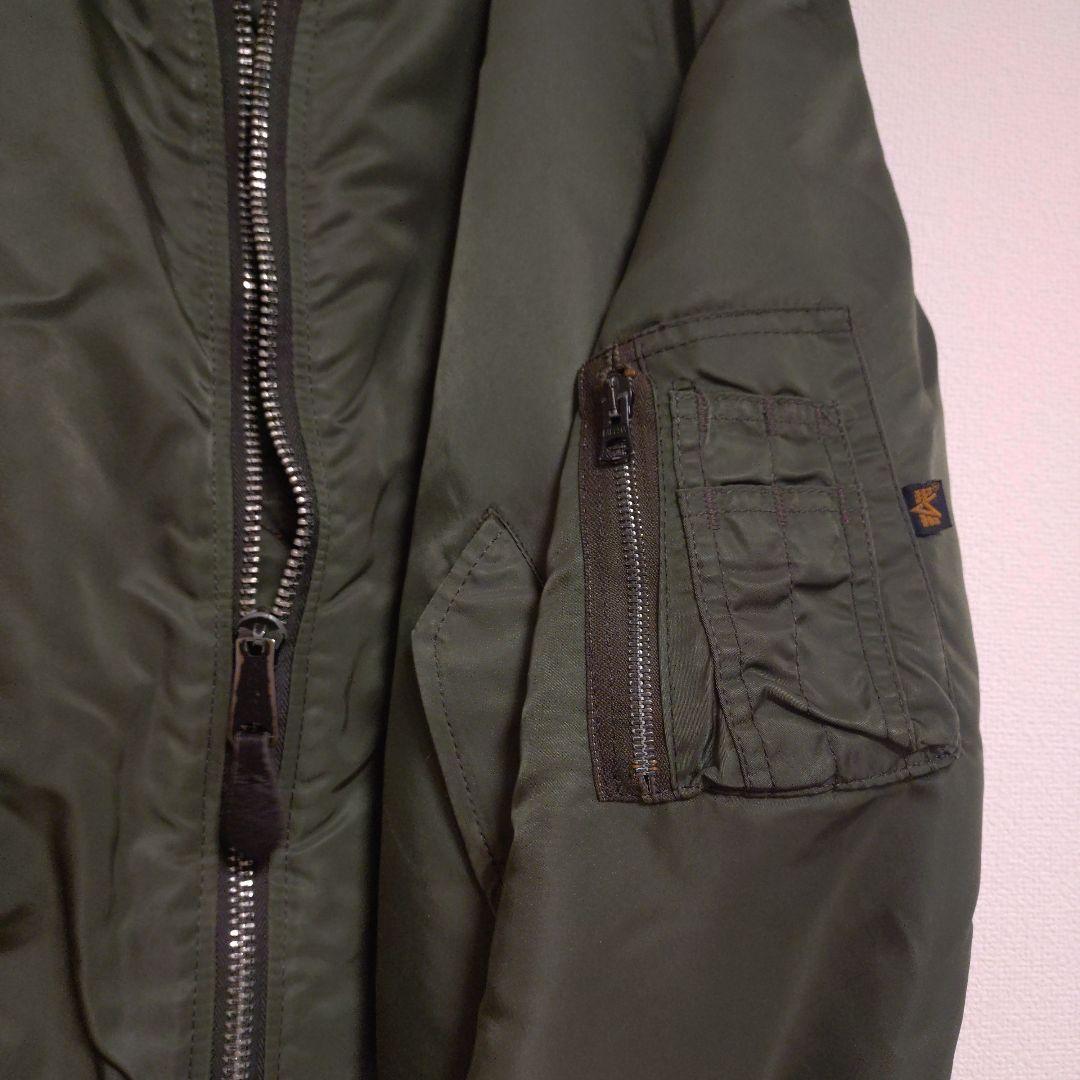 90s MA-1 フライトジャケット オリーブグリーン