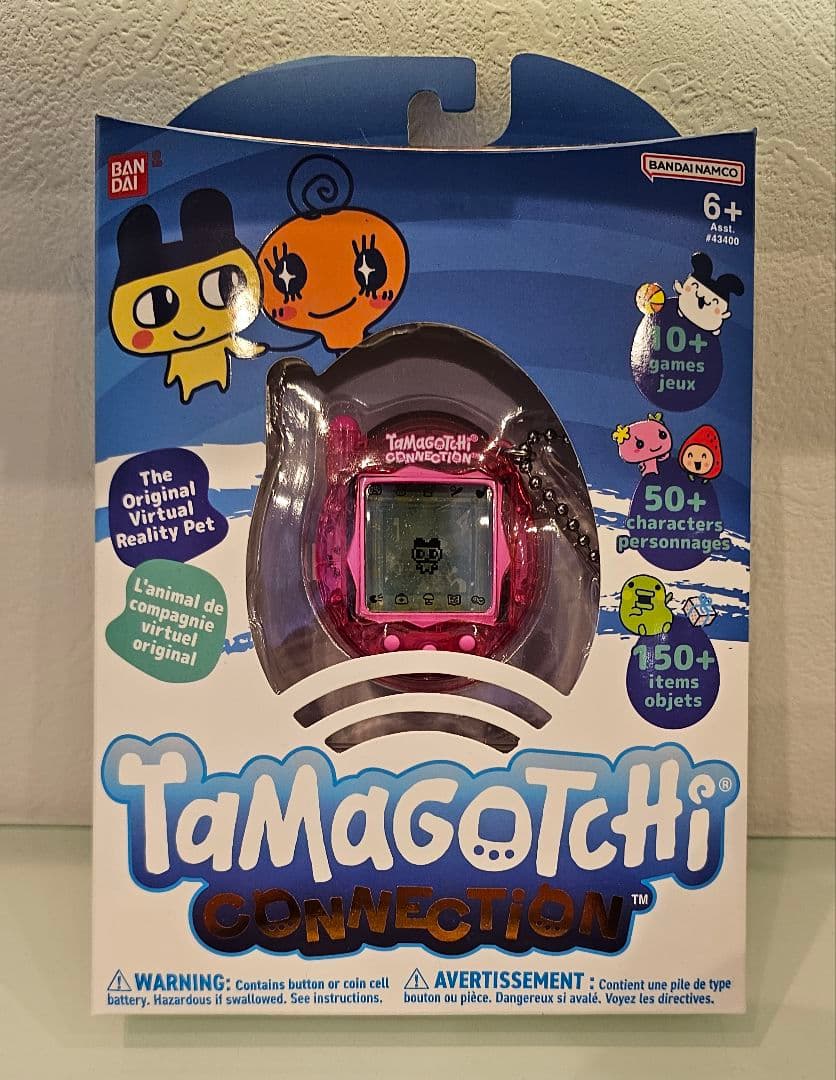 新品未使用】海外限定品　たまごっちコネクション　クリアピンク　バンダイ