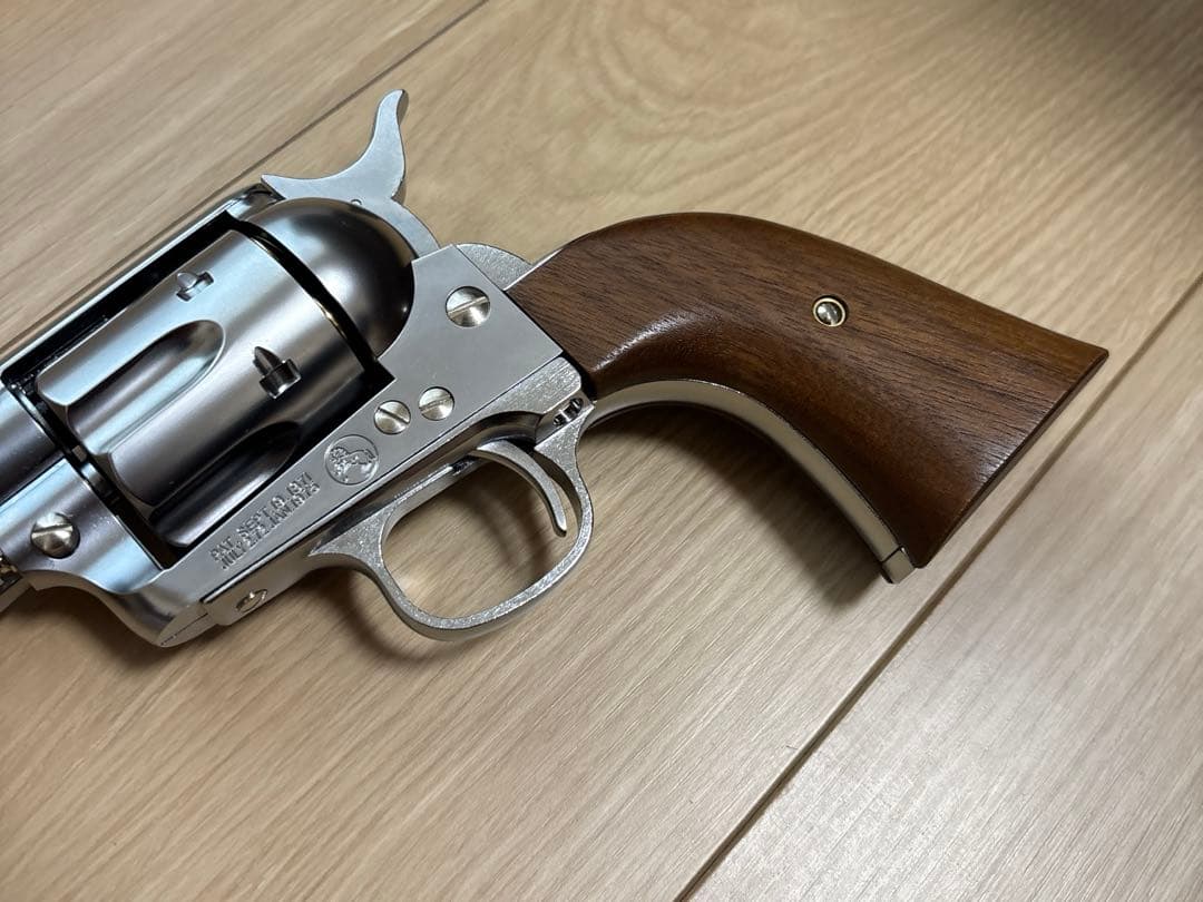 SAA.45 シビリアン シルバーABS 木製グリップ仕様
