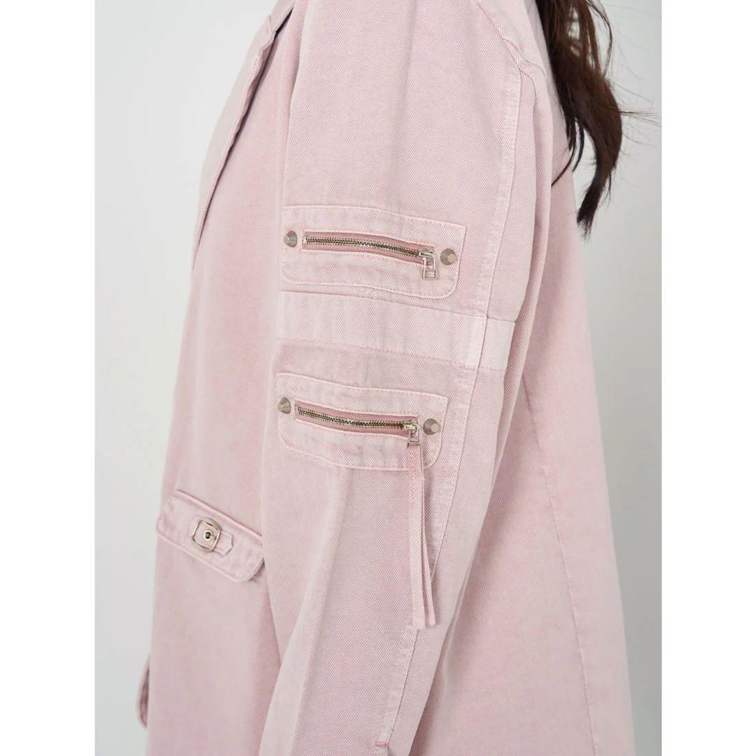 Darichカラーデニムジャケット　カラーデニムショートパンツ