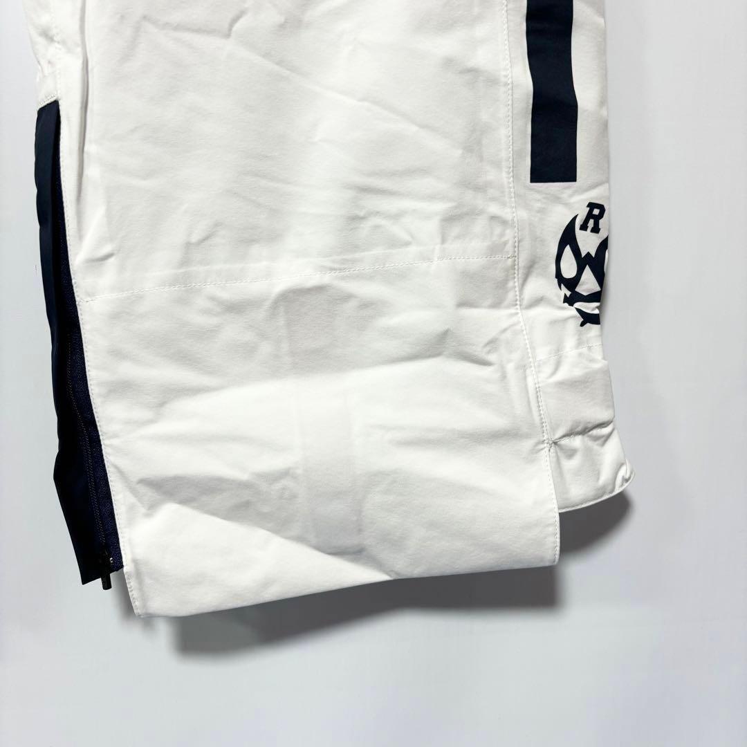 新品 ラッセルノ ゴルフ 2way レインパンツ ホワイト 防水 撥水 XL 6