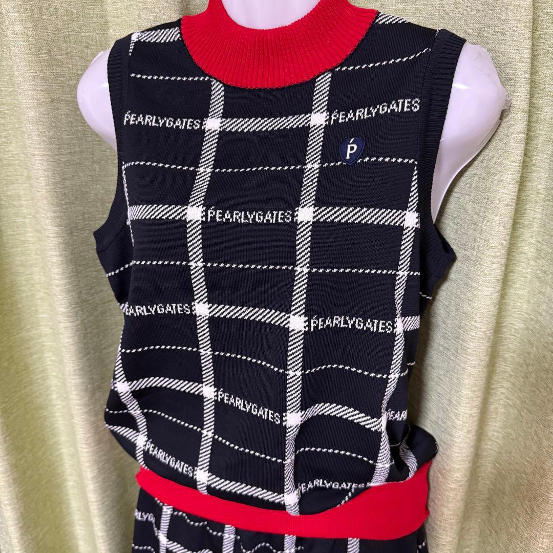 a様pearlygajes パーリーゲイツ セットアップ ノースリーブ