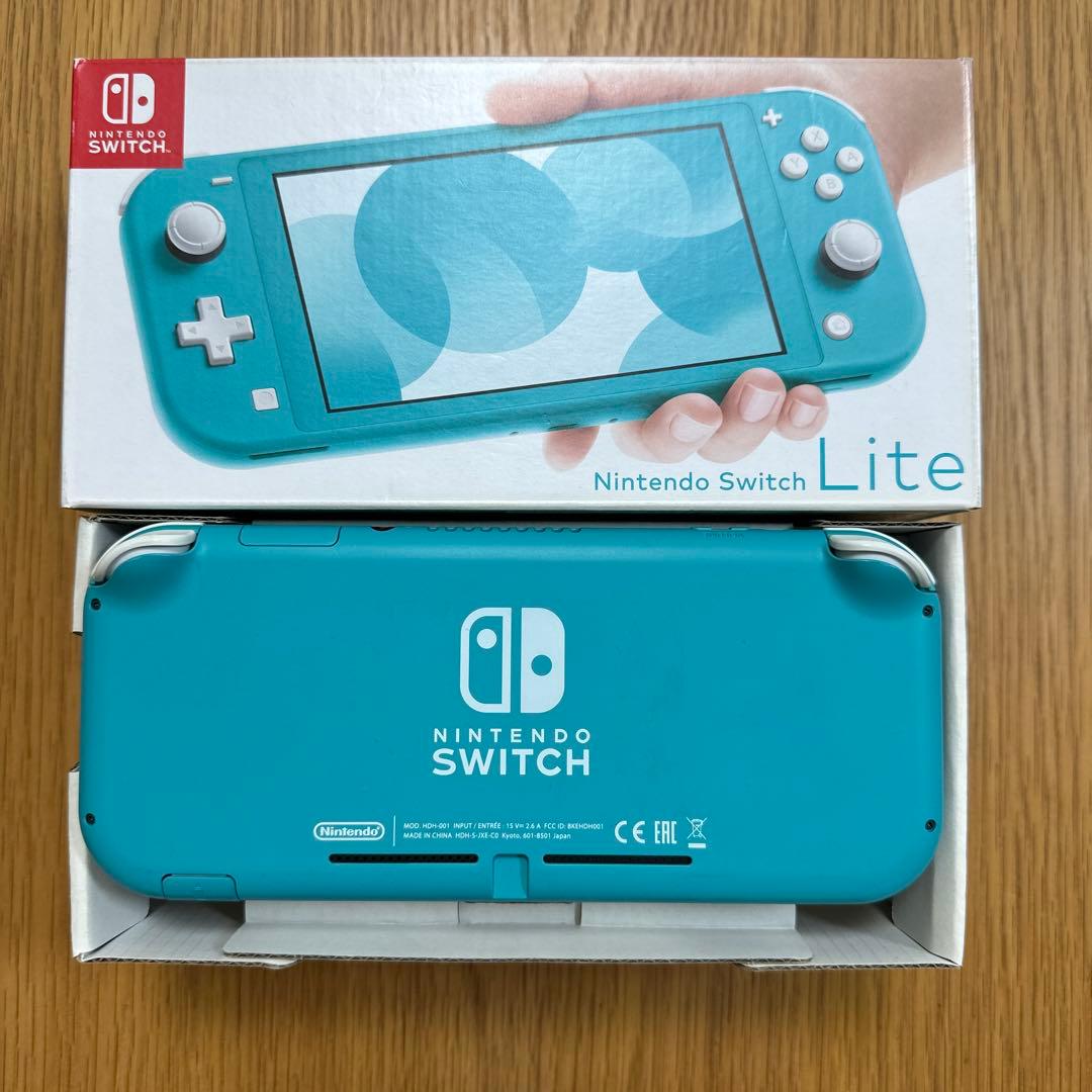 スウィッチライト ターコイズ 本体　箱付き