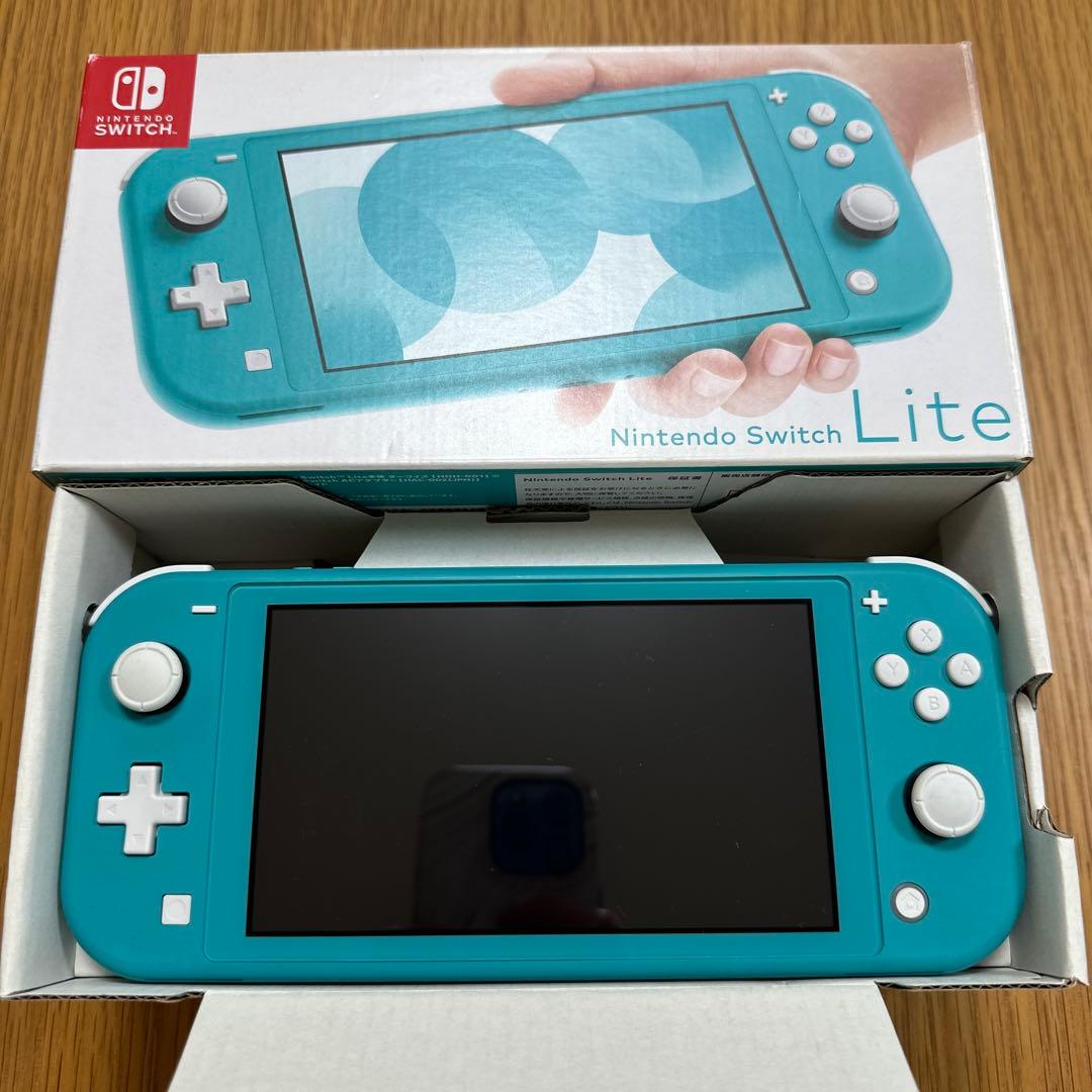 スウィッチライト ターコイズ 本体　箱付き