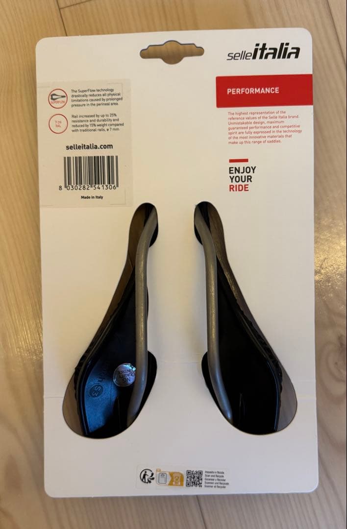 セラ イタリア SLR BOOST 3D Ti316 S サドル 130mm