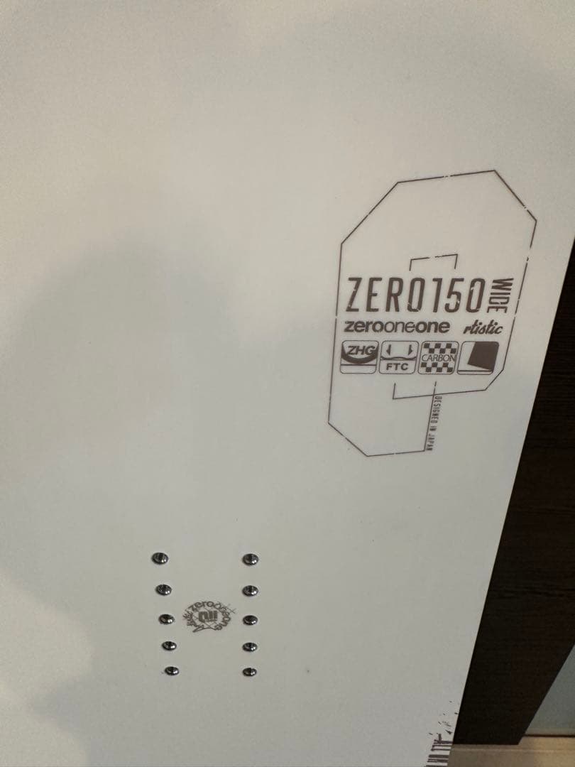 011 artistic ZERO WIDE 150 スノーボード 23-24