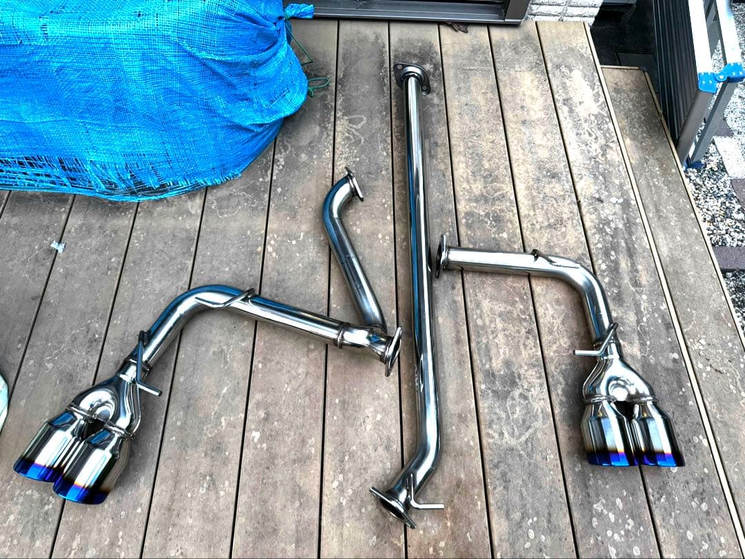 スリーキャッツ ZN6/ZN8 86/GR86 4本出し ストレートマフラー