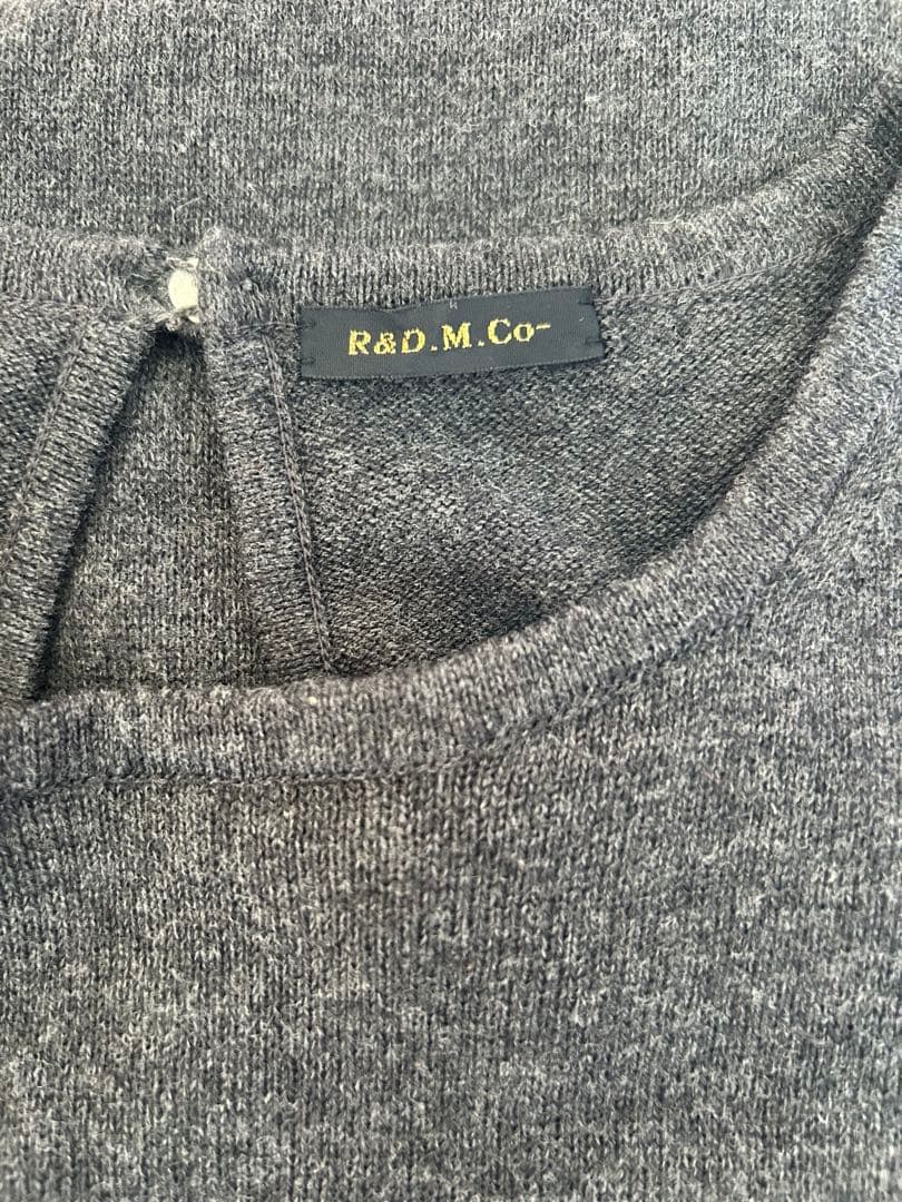 R&D.M.Co- オールドマンズテーラー ニット サロペット オールインワン