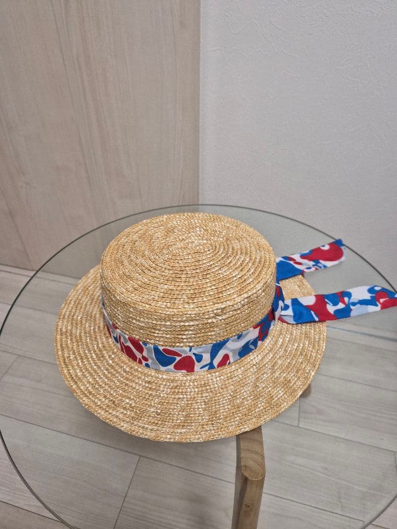 大阪万博　ミャクミャク風 麦わら帽子