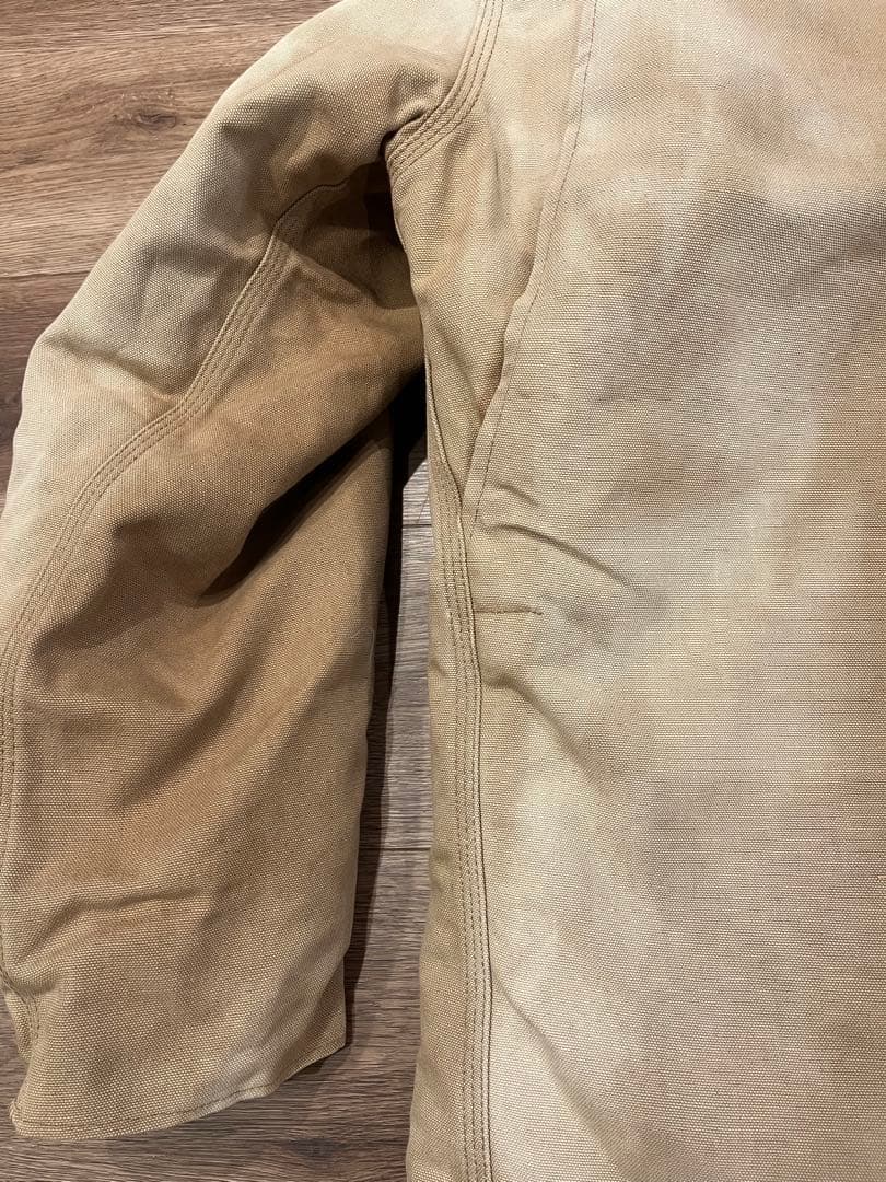 カーハート カバーオール　チョアコート　デトロイトジャケット　フェード