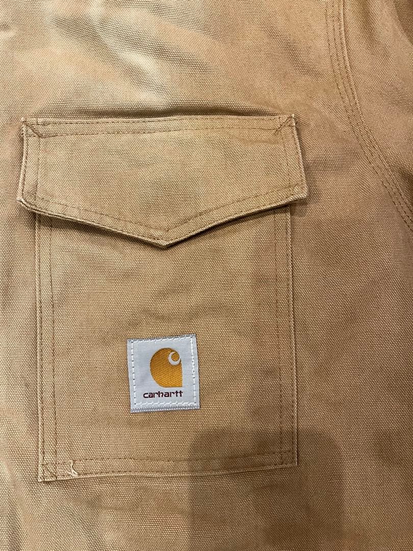 カーハート カバーオール　チョアコート　デトロイトジャケット　フェード