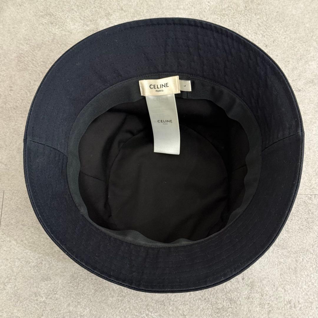 CELINE セリーヌ　バケットハット　国内正規品　Lサイズ