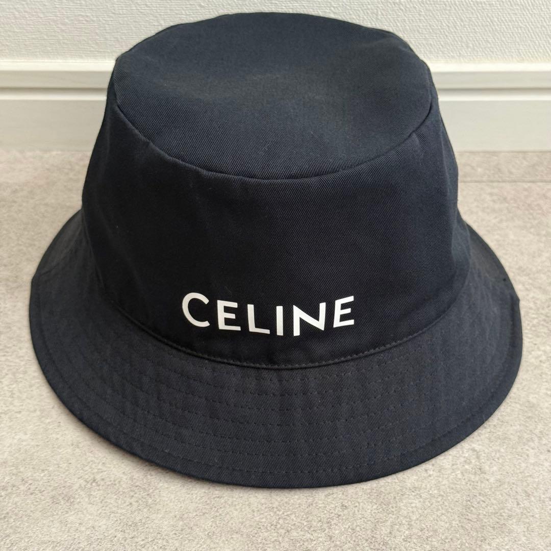 CELINE セリーヌ　バケットハット　国内正規品　Lサイズ