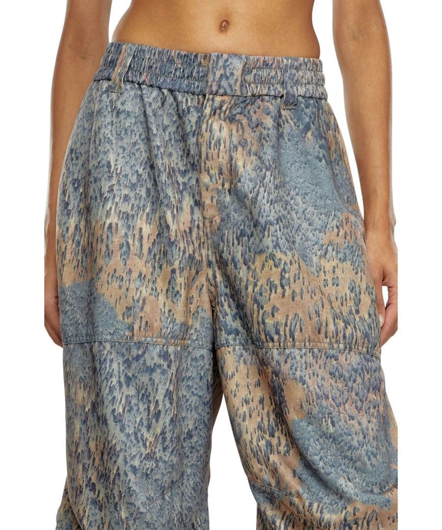 DIESEL P-ARNE-FEM-P1 総柄カーゴパンツ