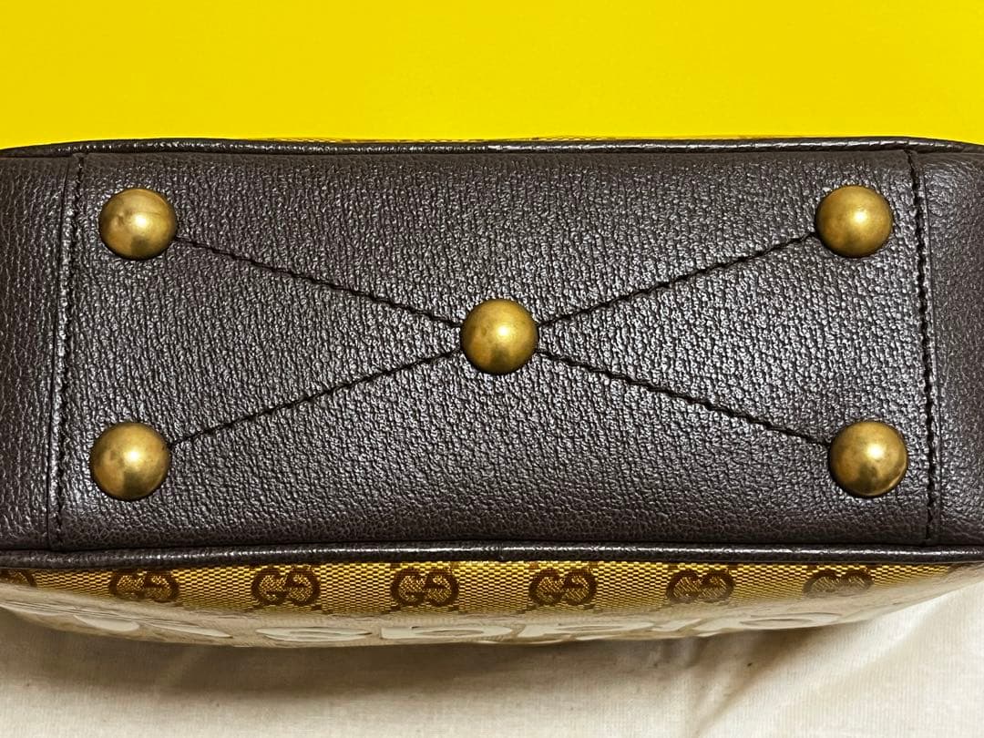 【ヒデ】GUCCI adidas ショルダーバッグ GGパターン