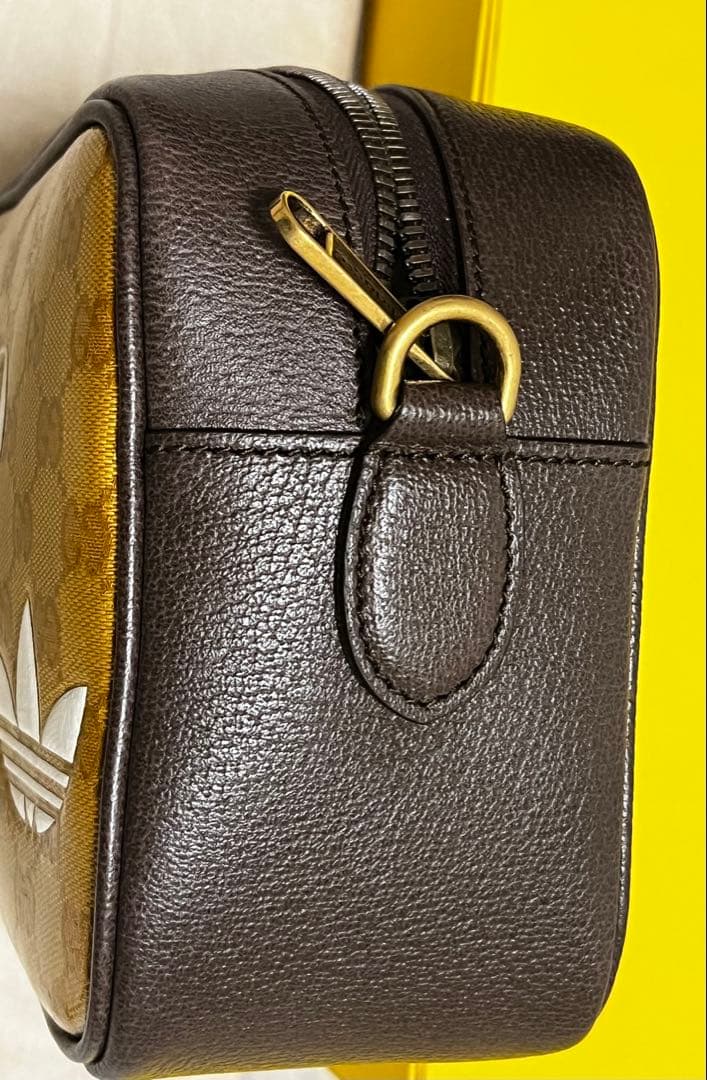 【ヒデ】GUCCI adidas ショルダーバッグ GGパターン