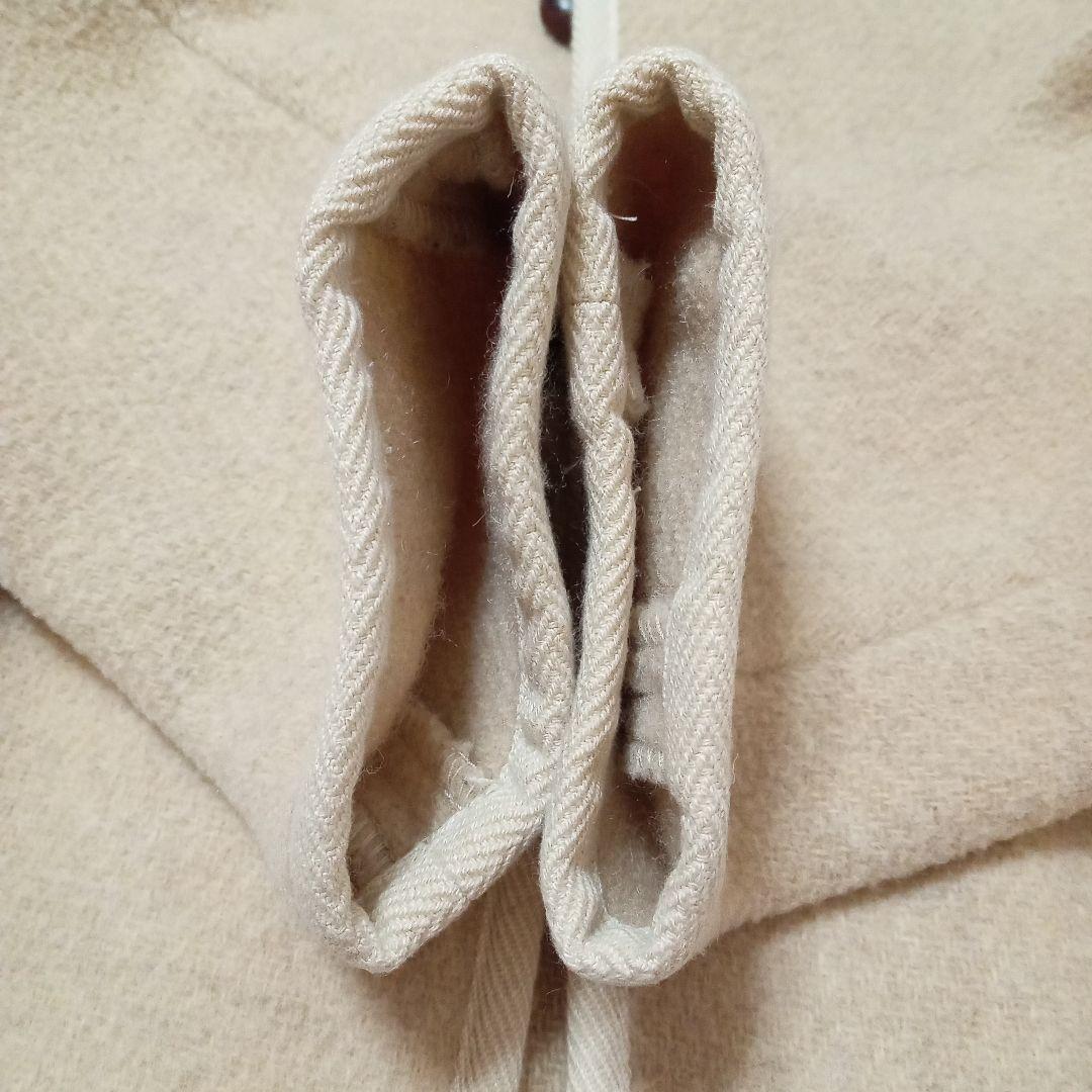 DANTON　ウールモッサノーカラージャケットベージュ36 クリーニング済