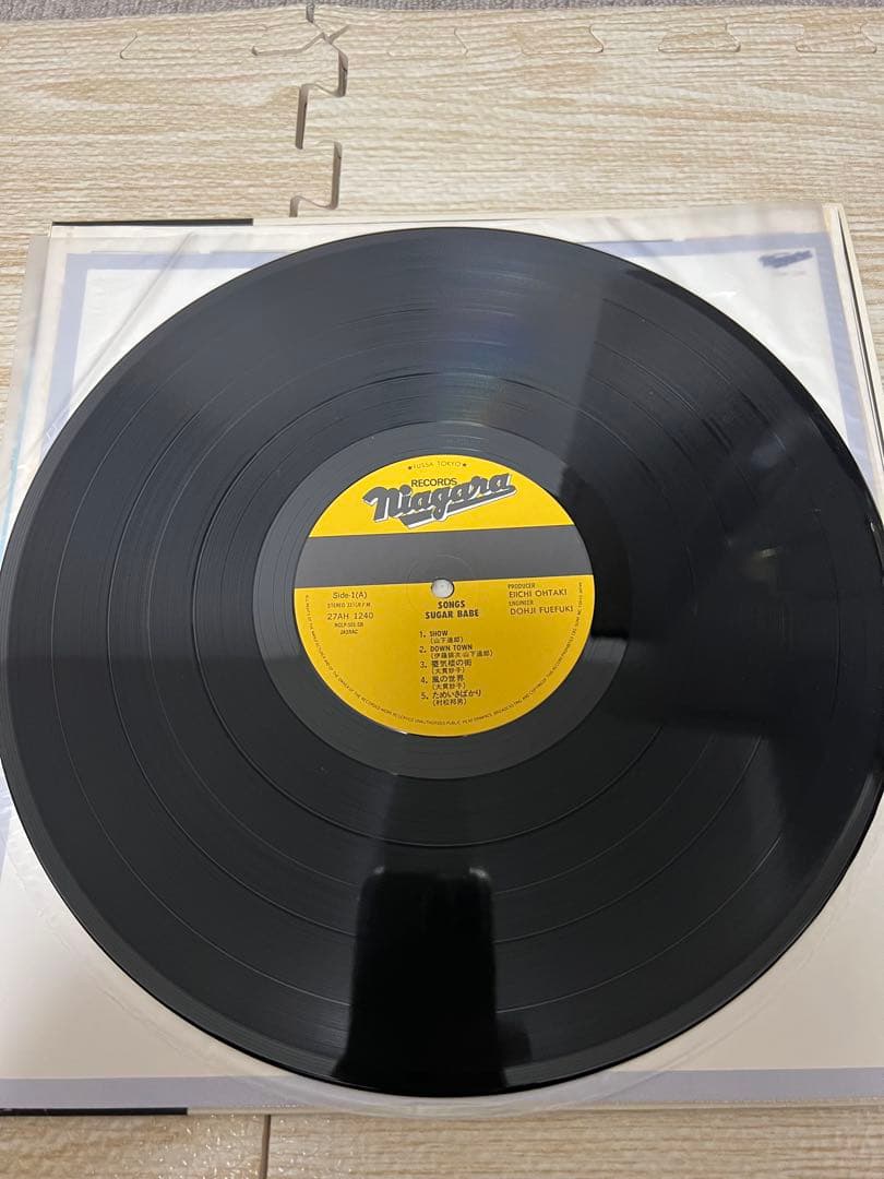※完品【27AH1240シュリンク付き帯付きレコード】 シュガー ベイブ