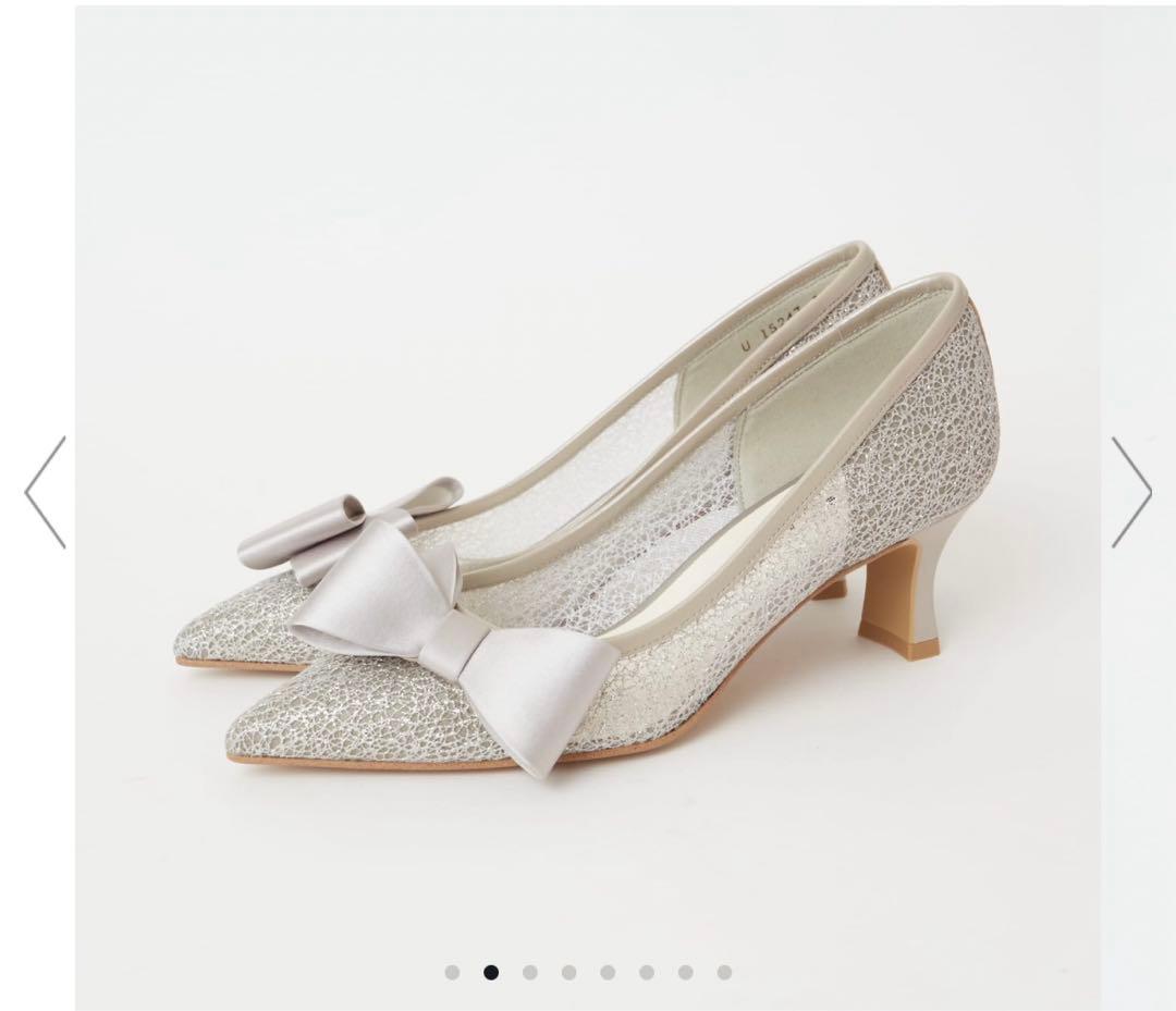 wata ame.　ダイアナ 21.5cm グレ－ラメメッシュチュール