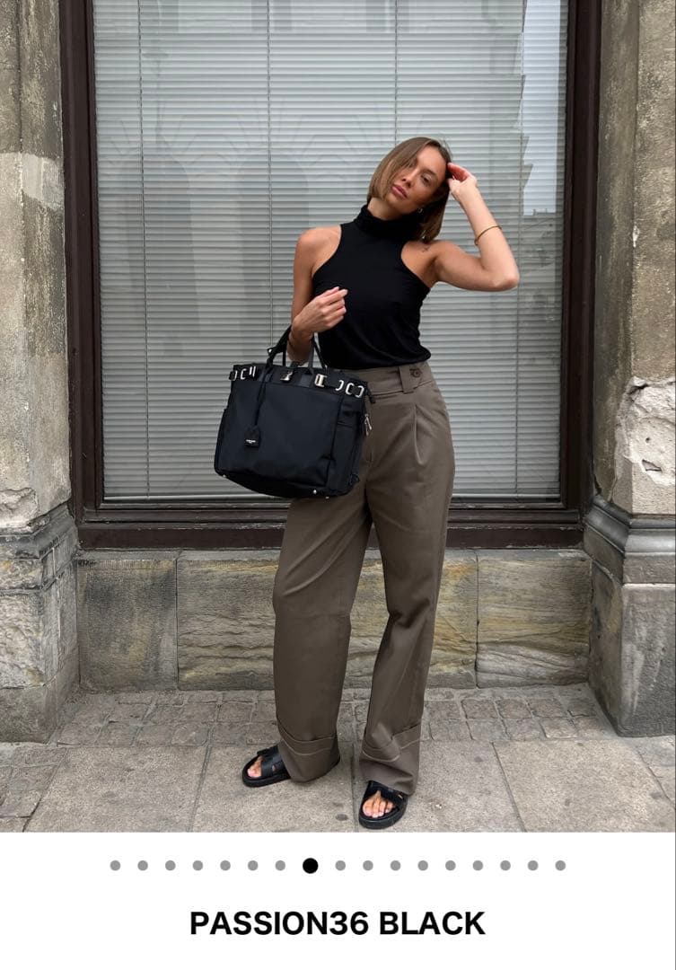 バッグ SELENT ETHER PARIS PASSION36 BLACK