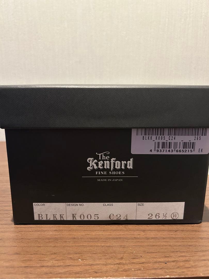 靴 kenford TANK SOLE LOAFERS BLACK PAISLEY