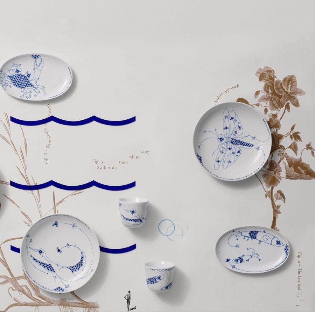 ロイヤルコペンハーゲン ロイヤルクリーチャー ディーププレート グラスホッパー