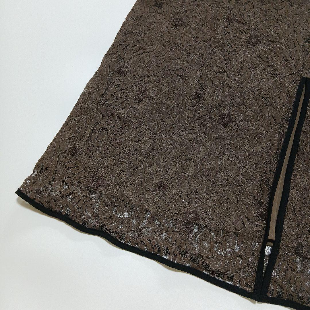 Leja 花柄レース ワンピース ドレス 結婚式 オケージョン お呼ばれ