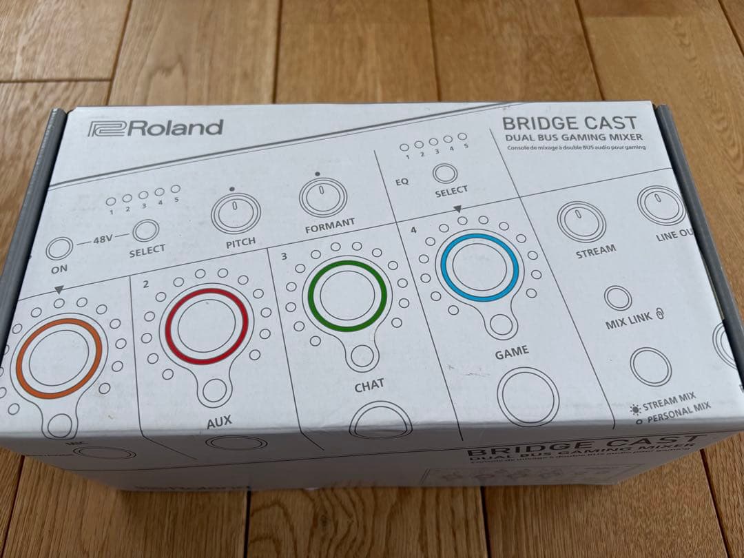 roland bridgecast ローランド　ゲーミングミキサー