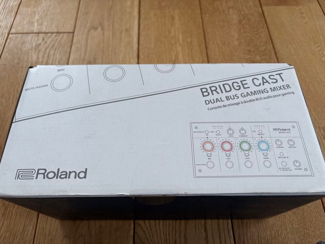 roland bridgecast ローランド　ゲーミングミキサー