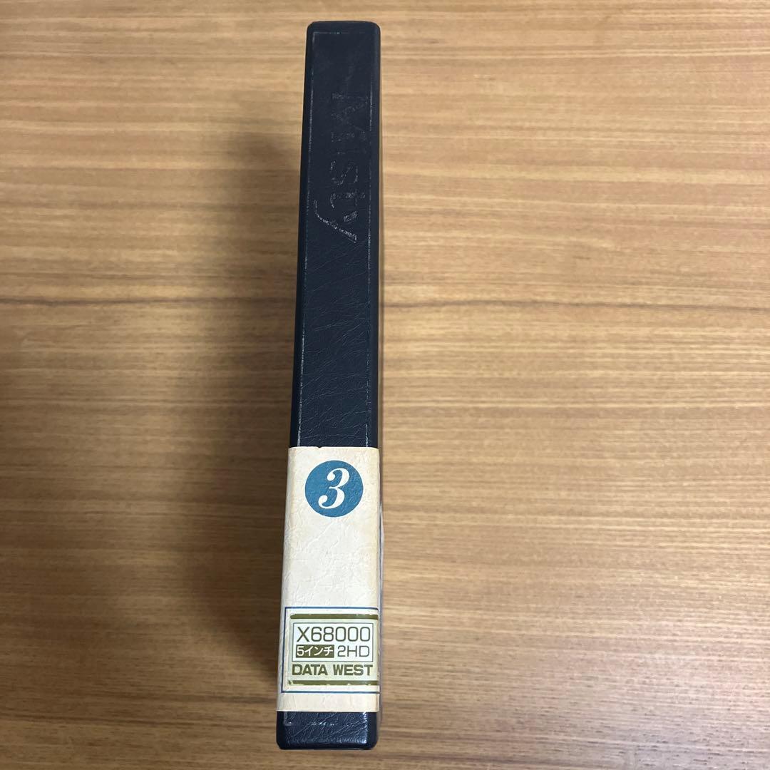 Misty DATA WEST 3 PCゲーム 当時物 x68000 推理