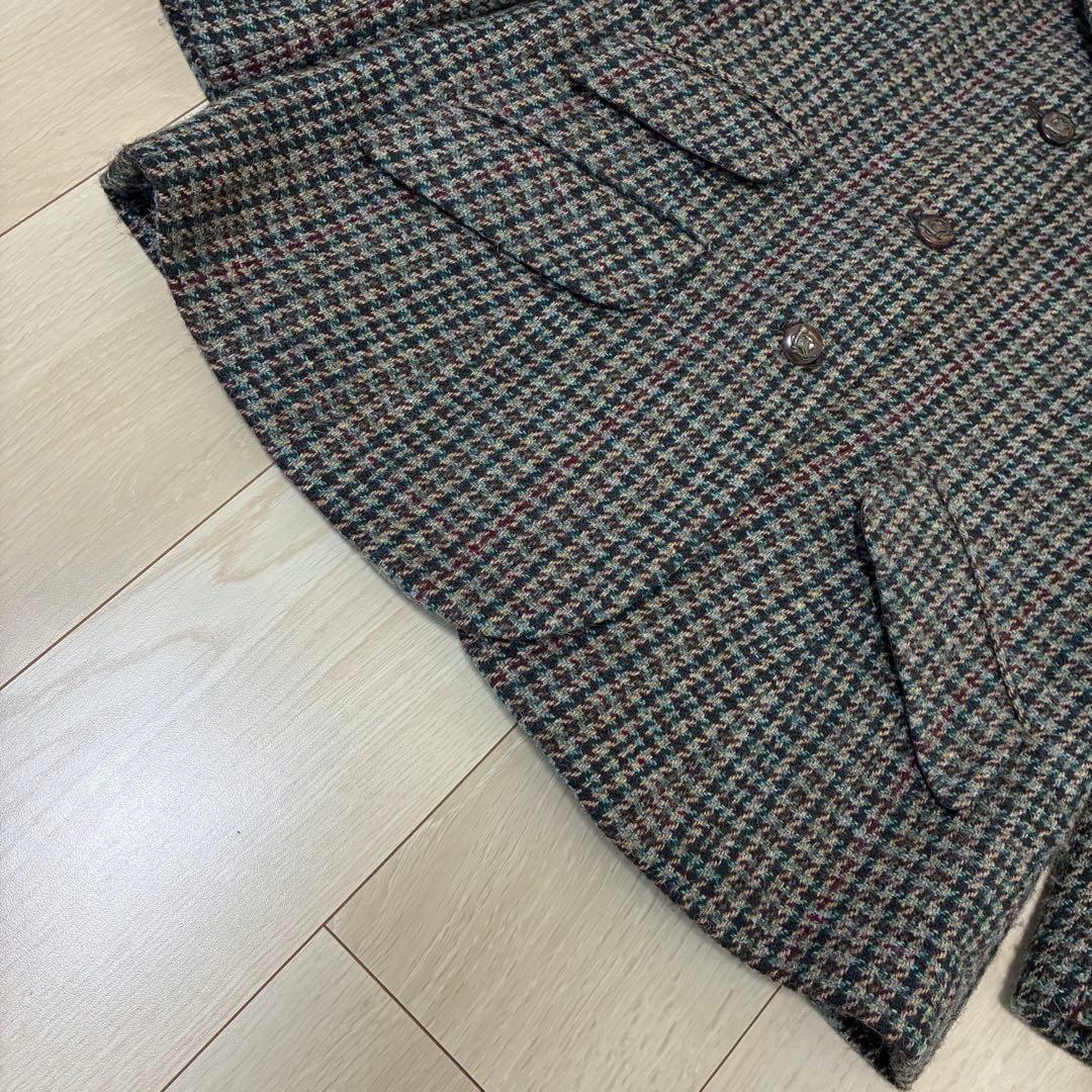 美品✨ラルフローレン ウール100%テーラードジャケット ツイード ヘリンボーン