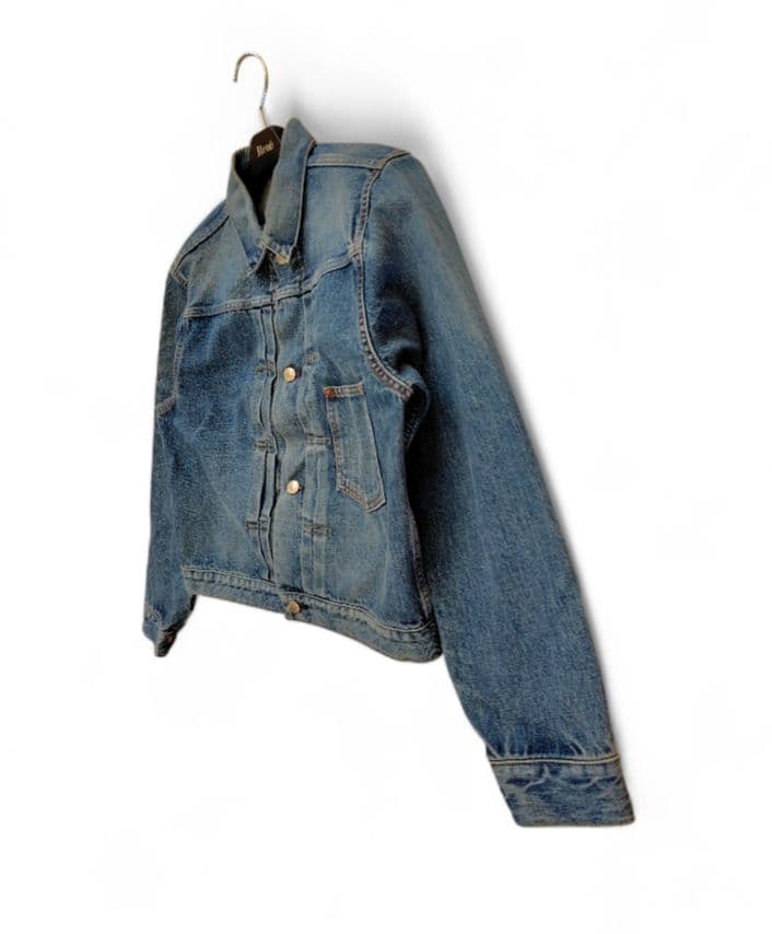 【HYKE】TYPE1ユーズドウォッシュデニムジャケット 2