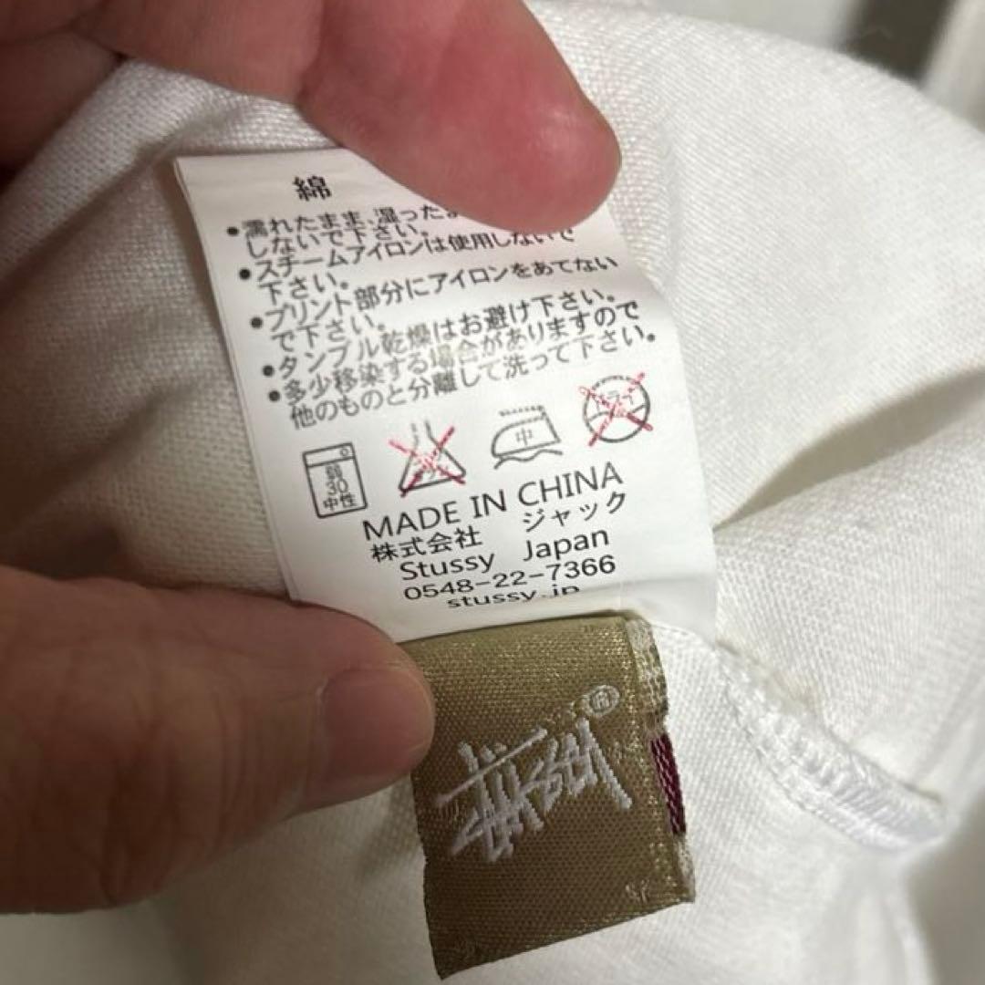 【超希少】00s OLD STUSSY ワールドツアー Tシャツ 総柄 タグ付き