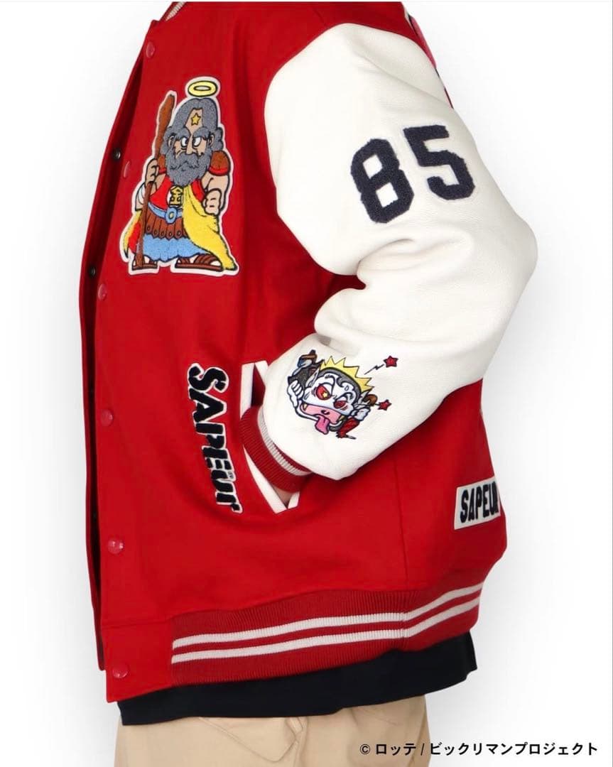 SAPEur ビックリマン　バーシティジャケット　L